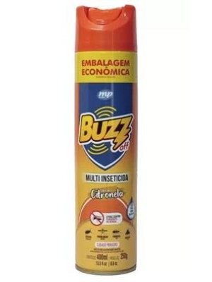 MULTI INSETICIDA AE CITRONELA BUZZ OFF 400ML UN.