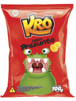 Salgadinho Kro Sabor Presunto com 100G