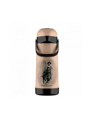 GARRAFA 1L TERMICA M. PUMP CISF DEC. BANDEIRA