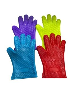 LUVA DE SILICONE USA DOMESTICO 27X17CM UN. GM GOLD