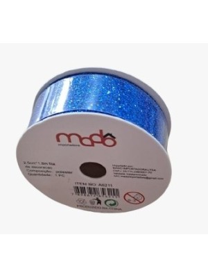 FITA PARA LACO SINTETICA POLIESTER 2,5CMX1,8M UN. MADO