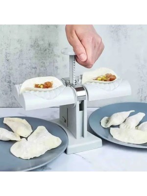 MODELADOR/FECHADOR DUPLO PARA SALGADOS MANUAL 21X9X14CM UN. TOP IMPORTADORA