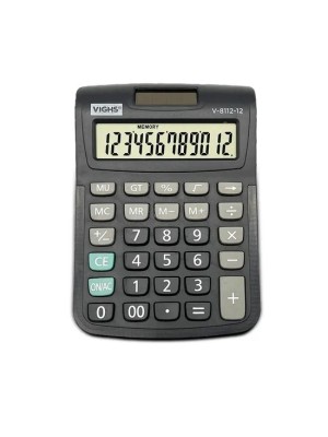 CALCULADORA KK-8112 PRETA UN. TOP IMPORTADORA