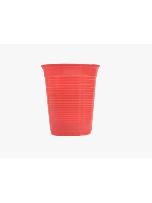 COPO PLASTICO 200ML C/50PCS VERMELHO UN. FORFEST