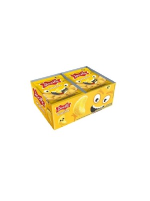 BALA GELATINES MINI BANANA DISPLAY C/12PCS 180G UN. DOCILE