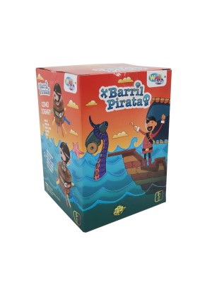 JOGO BARRIL PIRATA PEQUENO UN. WELLMIX