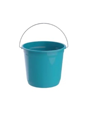 BALDE 8L COLOR C/ ALCA DE METAL UN.
