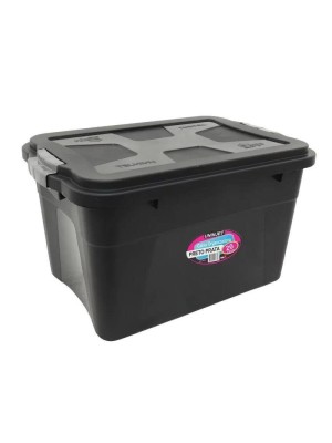 CAIXA ORGANIZADORA MULTIUSO PRETA 30L UN.