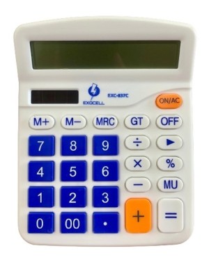 CALCULADORA ELETRONICA DE PLASTICO 12 DIGITOS P UN. JMD IMPORTS