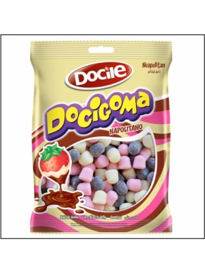 BALA DE GOMA DOCIGOMA SINO NAPOLITANO 150G UN. DOCILE