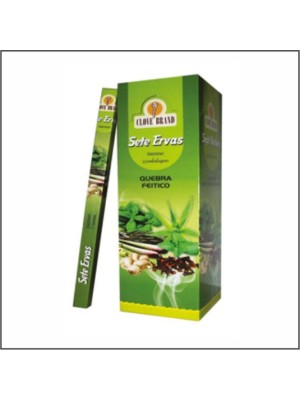 INCENSO SETE ERVAS C/25UN