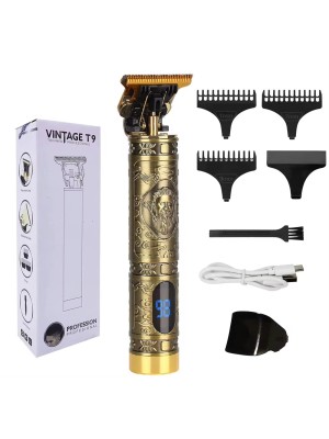 MAQUINA DE ACABAMENTO BARBA CABELO E PELOS VINTAGE T9 110/240V UN. TOP IMPORTADORA