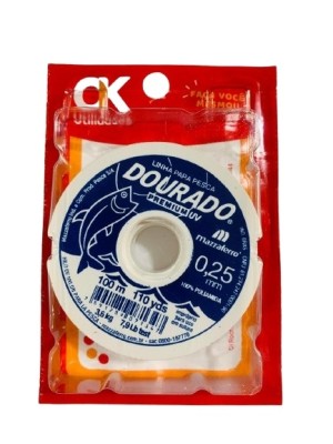 LINHA DE PESCA 0,25X100M UN.