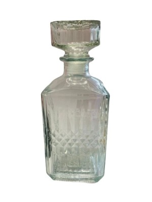 LICOREIRA DE VIDRO TRANSPARENTE UN. TOP IMPORTADORA