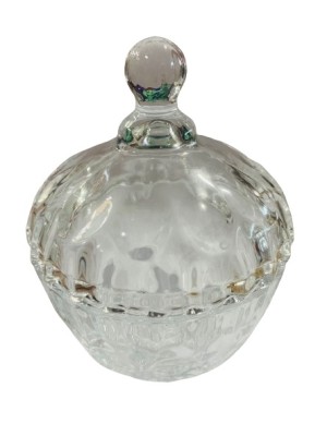 BOMBONIERE DE VIDRO PARA DECORACAO 14X11CM UN. TOP IMPORTADORA