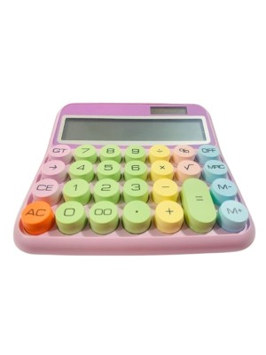 CALCULADORA DIGITAL A PILHA 14,5X15CM UN. FU XING