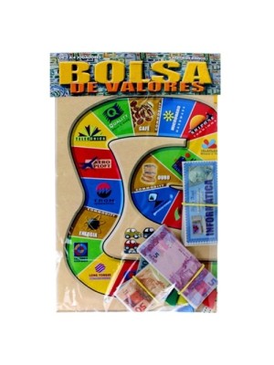 Bolsa de Valores Jogo Educativo de Tabuleiro para Investimentos, Economia e Educação Financeira Ideal para Crianças, Jovens e Diversão em Família