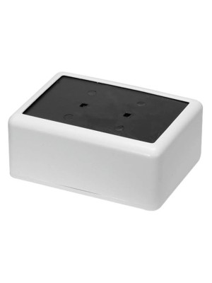 PORTA GUARDANAPO MESA BRANCO 15X10X6CM UN. PLASTISCOVAS