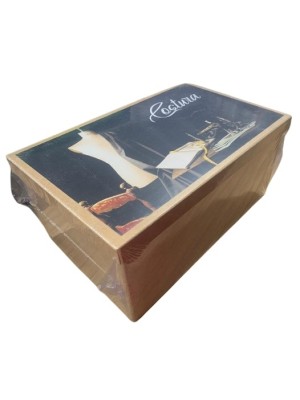 CAIXA DE COSTURA MDF 27X17X13CM UN. CONECTA BRASIL