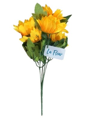 FLOR ARTIFICIAL GIRASSOL X5 UN. MULTIART