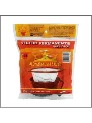 FILTRO PERMANENTE P/ CAFE TAM.102