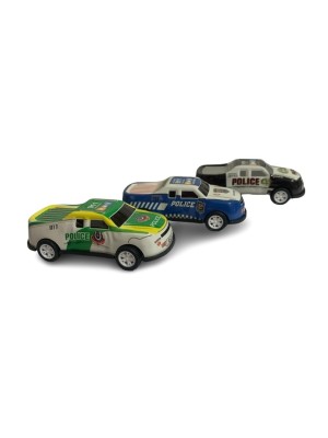 KIT CARROS DE FRICÇAO 3PCS MIKI TOY