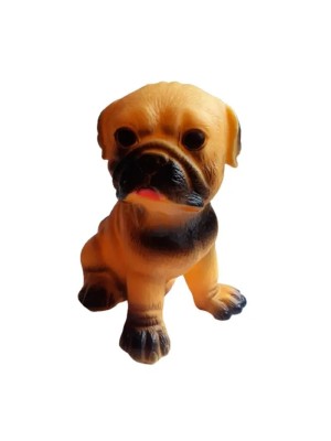 Mordedor Pet Cão 18cm Brinquedo Resistente para Cachorro Antiestresse Interativo Realista para Cães Pequenos e Médios