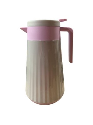 GARRAFA TERMICA LESOTO 1L CINZA-ROSA UN. XH IMPORT