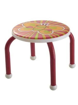 BANQUETA 24X26CM DE METAL/PLASTICO/MADEIRA UN. TOP IMPORTADORA