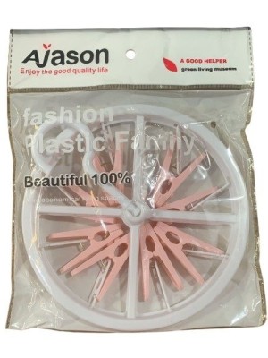 VARAL INTIMO DE PLASTICO REDONDO CORES SORTIDAS UN. TOP IMPORTADORA