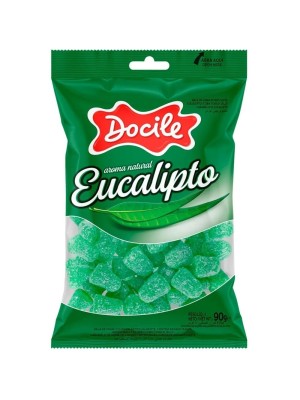 BALA DE GOMA MINI EUCALIPTO 90G UN. DOCILE