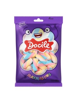 MARSHMALLOW TUBO COLOR BAUNILHA 250G UN.