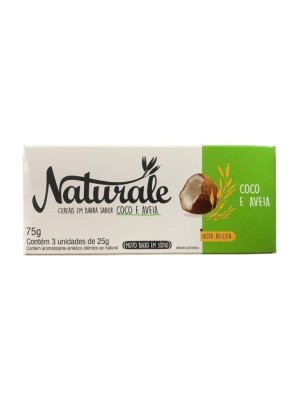 CEREAIS BAR. 75G C/3 COCO/AVEIA UN. NATURALE