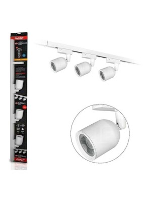 KIT TRILHO 3 SPOTS LED ELEGANCE 6500K 7W BRANCO 251091376 UN. AVANT