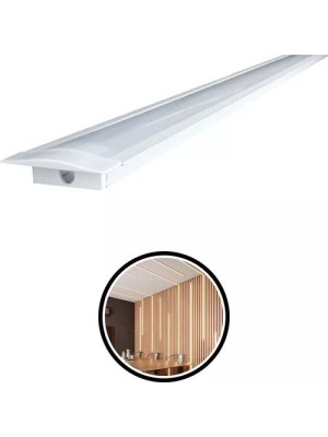 PERFIL RISQUE SLAT DE SOBREPOR LED 1708 BF 3000 300CM UN. AVANT