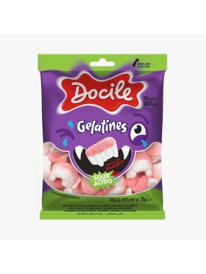 BALA GELATINES MINI DENTE DE VAMPIRO 15G