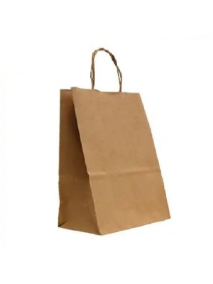 Sacola Papel Kraft M 23x30x10cm