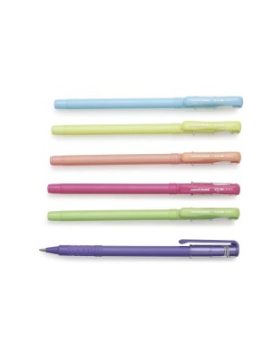 CANETA ESF. PASTEL UN. TREND 1.0 SORTIDAS