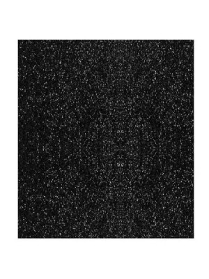 PLACA DE E.V.A C/GLITTER 40X48CM PCT C/5 FOLHAS PRETO UN.