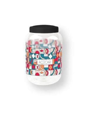 POTE VITRAL ACUCAR 2,2L UN.