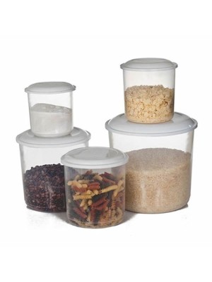 MANTIMENTO CONJ 5 PECAS TRANSPARENTE UN.