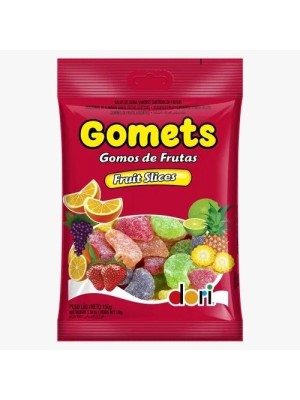 Doces Gomets Goma Gomos de Frutas 150g Un. Embalagem Econômica Ideal para Festa, Lembrança e Consumo Diário