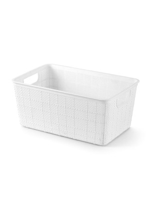 HOME ORGANIZER 4,0LTS BRANCO 26,5X16,5X11,5CM UN.