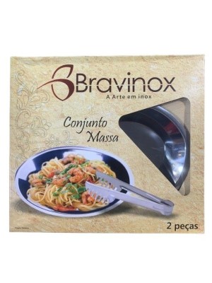 CONJ. MASSA C/2 PCS INOX UN.
