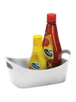 PORTA TUDO BRANCO 13,5X23X9,8CM UN.