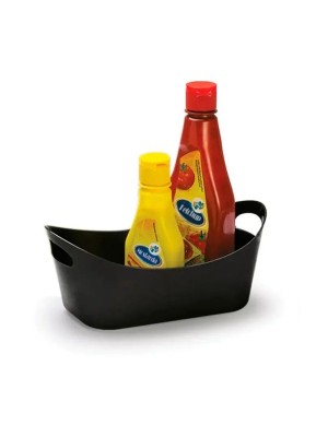 PORTA TUDO PRETO 13,5X23X9,8CM UN.