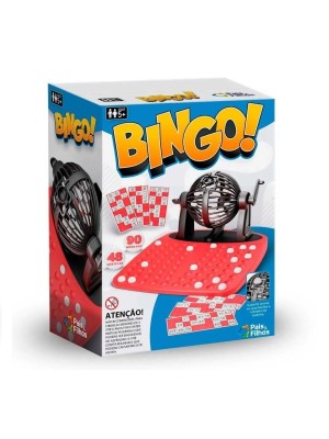 Super Bingo Pais & Filhos – Globo com 90 Bolas e 48 Cartelas