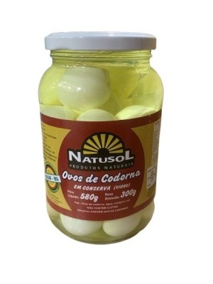 OVO DE CODORNA 530G LIQ. NATUSOL
