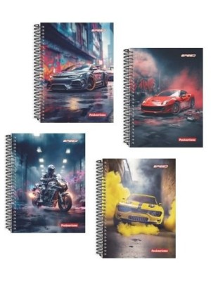 CADERNO UNIVERSITARIO 300FLS CD SPEED 15X1