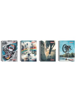 CADERNO UNIVERSITARIO 80FLS CD URBAN 1X1